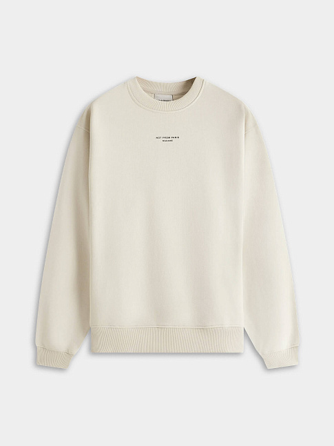 Свитшот SLOGAN CLASSIQUE (размер S, цвет Бежевый)