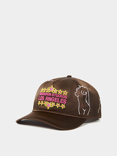 Кепка KS LA NYLON SNAPBACK (размер one size, цвет Коричневый)