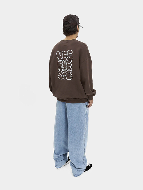 Свитшот C-LOGO (размер M, цвет Коричневый)