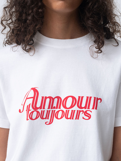 Футболка Amour Toujours (размер XXL, цвет WHITE)