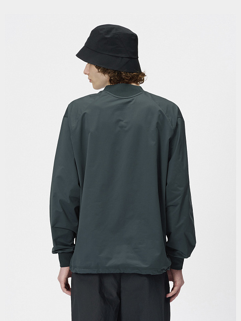 Лонгслив HIGH GAUGE SHIRRING (размер M, цвет Бирюзовый)