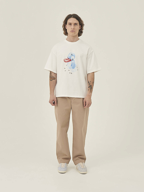 Футболка BALLOON PENGUIN (размер M, цвет Белый)