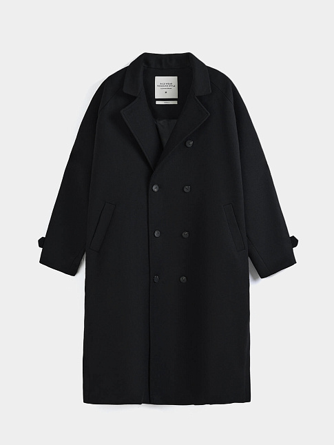 Пальто PANASIAN OVERSIZE COAT (размер L, цвет Черный)