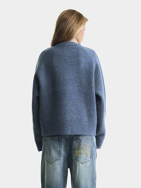 Свитер MOSAIQUE (размер L, цвет Темно-синий)