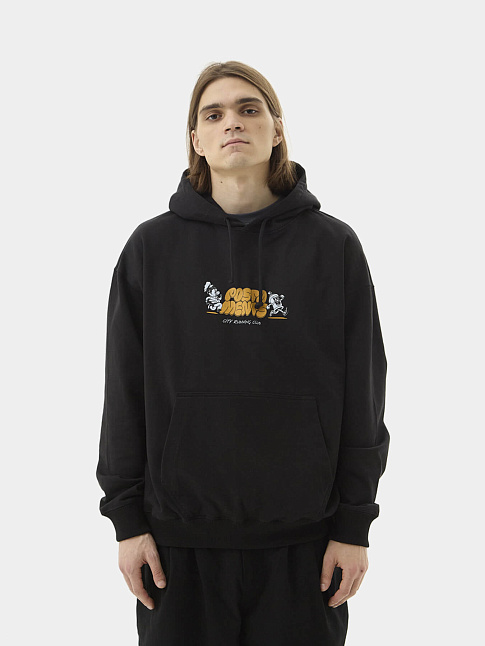 Худи RUNNING CLUB (размер XL, цвет Черный)