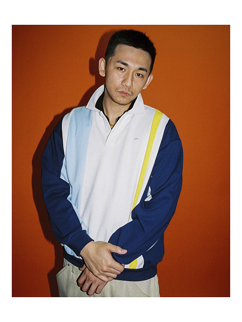 Свитшот CARLITO SWEAT POLO (размер M, цвет Разноцветный)