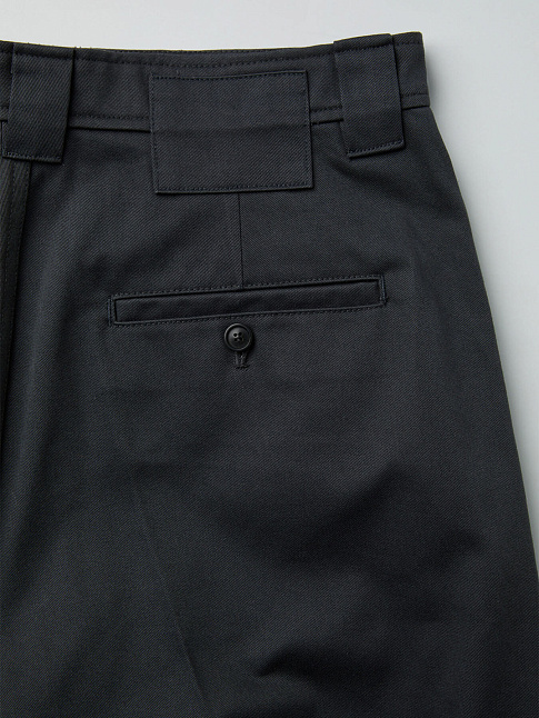 Шорты COTTON BLEND STITCH POINTED BERMUDA (размер M, цвет Темно-синий)