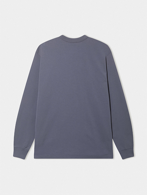 Лонгслив OVERSIZED POCKET (размер M, цвет Темно-серый)