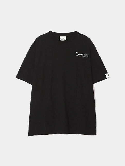 Футболка MANA EMB LOGO (размер M, цвет Черный)