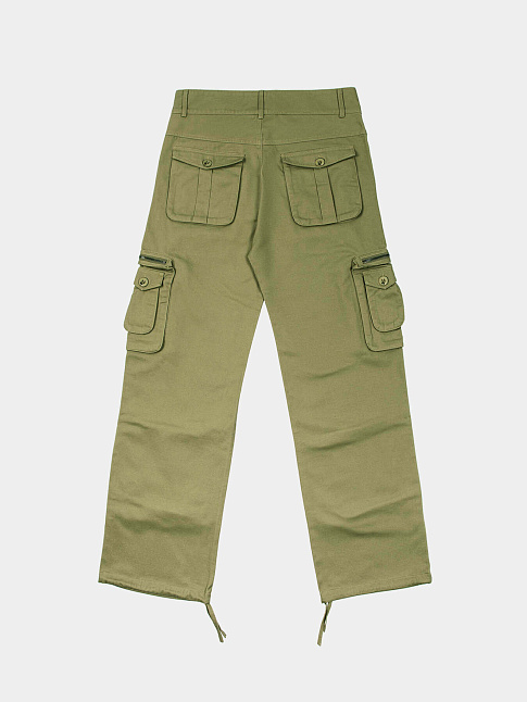 Брюки CARGO PANTS (размер XL, цвет Зеленый)