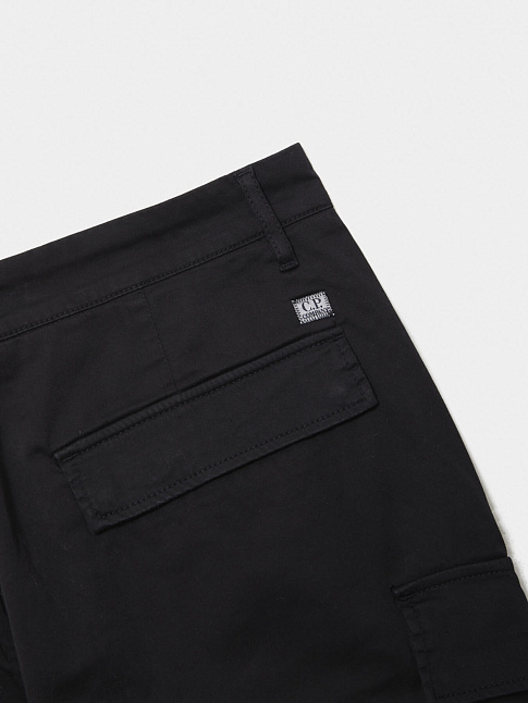 Брюки STRETCH SATEEN LOOSE CARGO (размер 50, цвет 999)