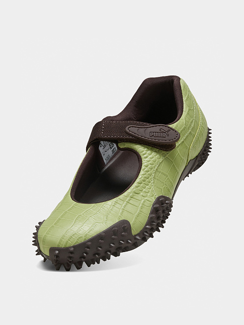 Балетки MOSTRO FEY CROC (размер 38 1/2, цвет Зеленый)