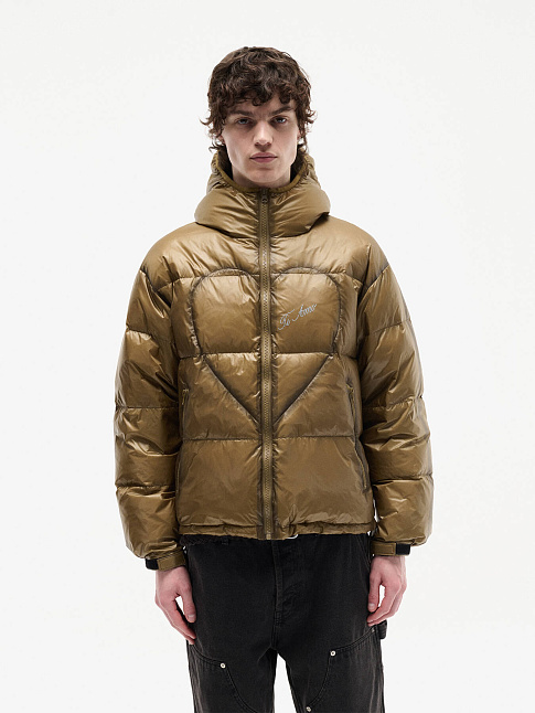 Пуховик LOVEPUFFER 2.0 (размер XS, цвет Коричневый)