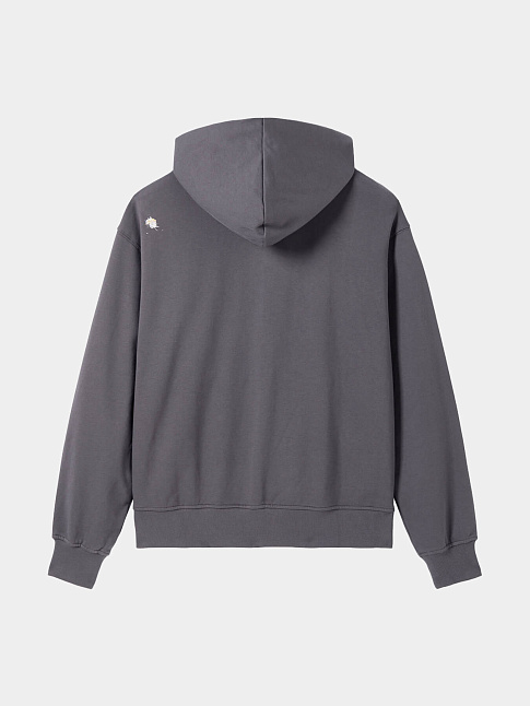 Худи PIGEON LOGO ZIP UP (размер M, цвет Темно-серый)