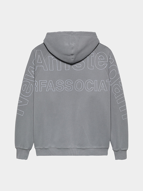 Худи LOGO LINE (размер M, цвет Серый)