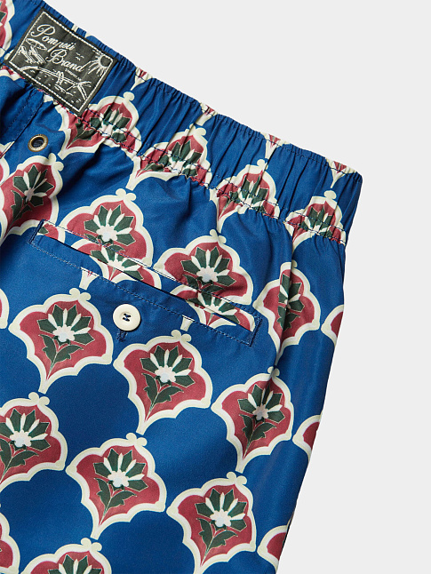 Шорты HANDPAINTED KLEIN TILE (размер М, цвет Разноцветный)