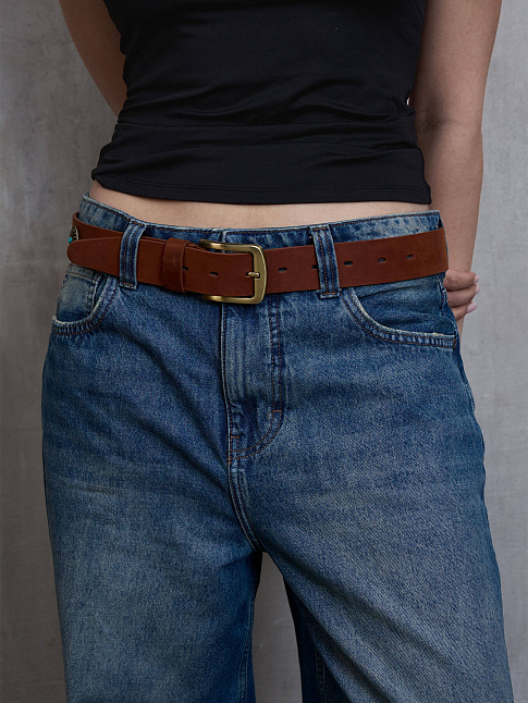 Ремень BELT 7 (размер one size, цвет Коричневый)