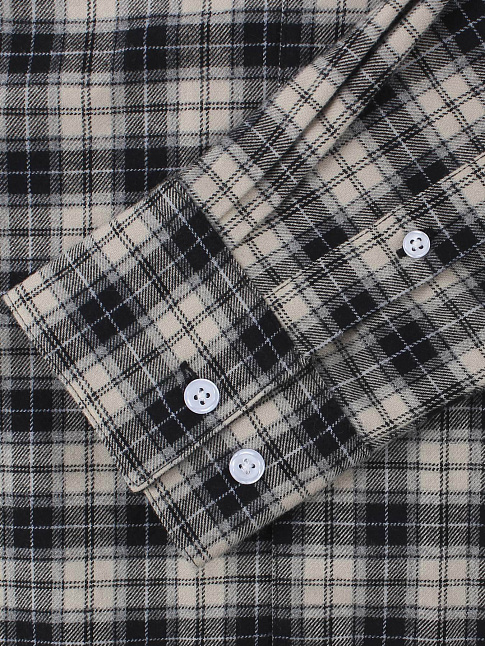 Рубашка RAW PATCH (размер L, цвет Черный-Белый)