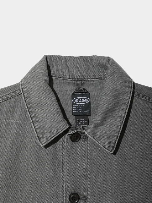 Куртка HEMP WASHED CHORE (размер S, цвет Черный)