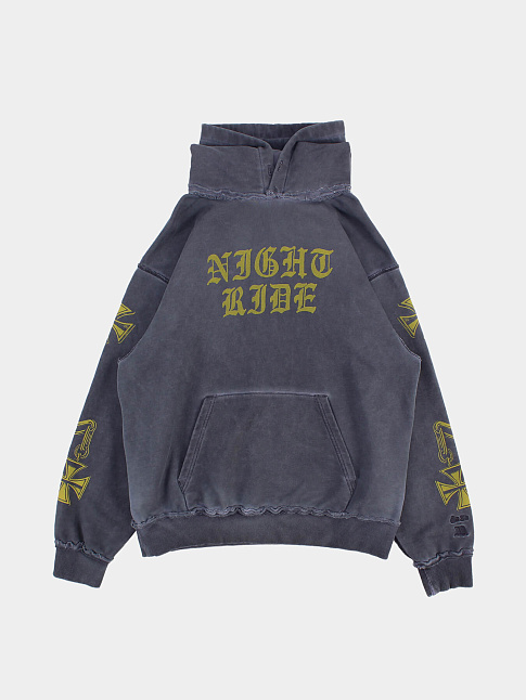 Худи NIGHT RIDE (размер S, цвет Фиолетовый)